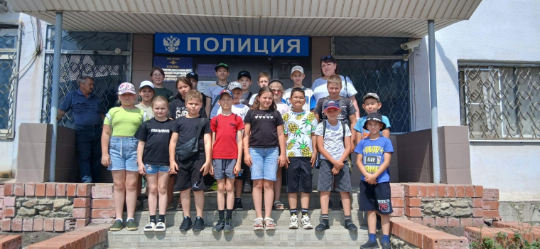 Экскурсия в полицию.
